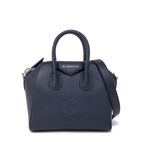 bb05114012453 givenchy|Givenchy Ladies Grained Leather Mini Antigona Bag In Navy.